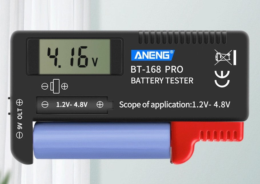 ANENG BT-168 PRO Digital Lithium Battery Capacity Tester - Electromann SA