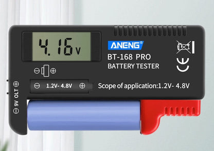 ANENG BT-168 PRO Digital Lithium Battery Capacity Tester - Electromann SA