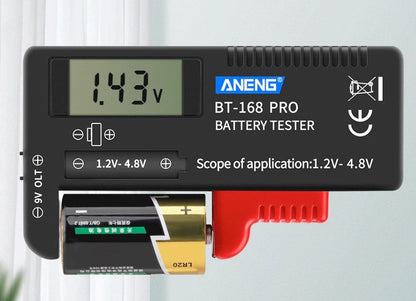 ANENG BT-168 PRO Digital Lithium Battery Capacity Tester - Electromann SA