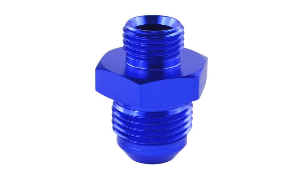 AN8-AN10 MALE to Straight Cut Fitting with O-Ring - Electromann SA