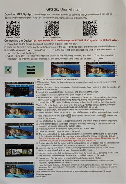 Andowl F30 GPS 4K HD Camera Wifi Foldable Drone - Electromann SA