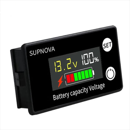 DC 8v to 100v Battery Volt/Capacity/Power Meter - Electromann SA