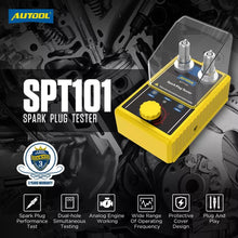 Autool SPT101 Spark Plug Tester with Dual Testing Holes - Electromann SA