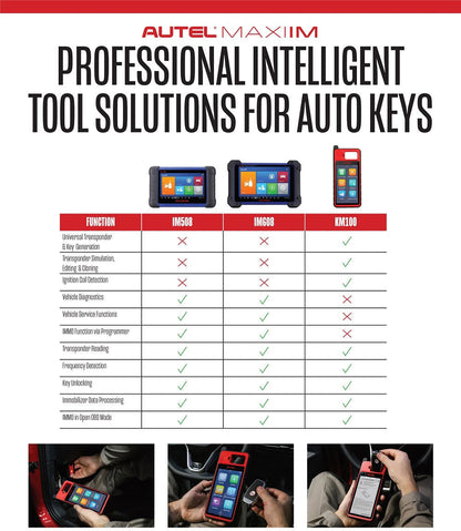 Autel MaxiIM KM100 Key Programming and Immobilizer Tool - Electromann SA