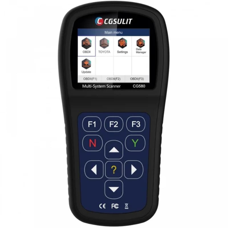 CGSulit CG580 Full-System Vehicle Diagnostics Scanner - Quick and Accurate Troubleshooting - Electromann SA