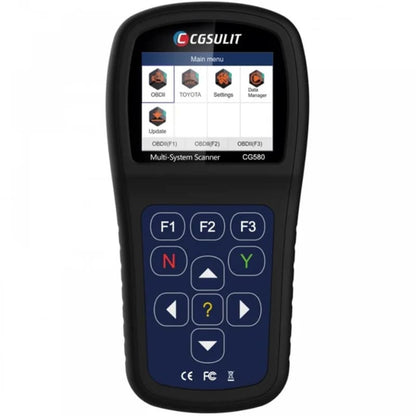 CGSulit CG580 Full-System Vehicle Diagnostics Scanner - Quick and Accurate Troubleshooting - Electromann SA