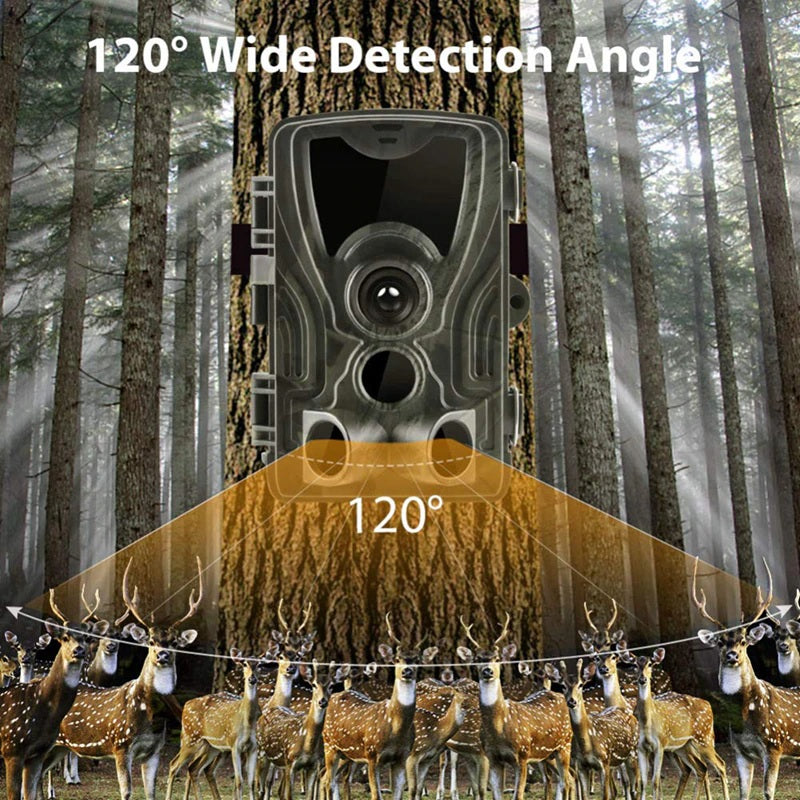 HC801 20MP Full HD Hunting Trail/Wildlife Camera with Night Vision - Electromann SA
