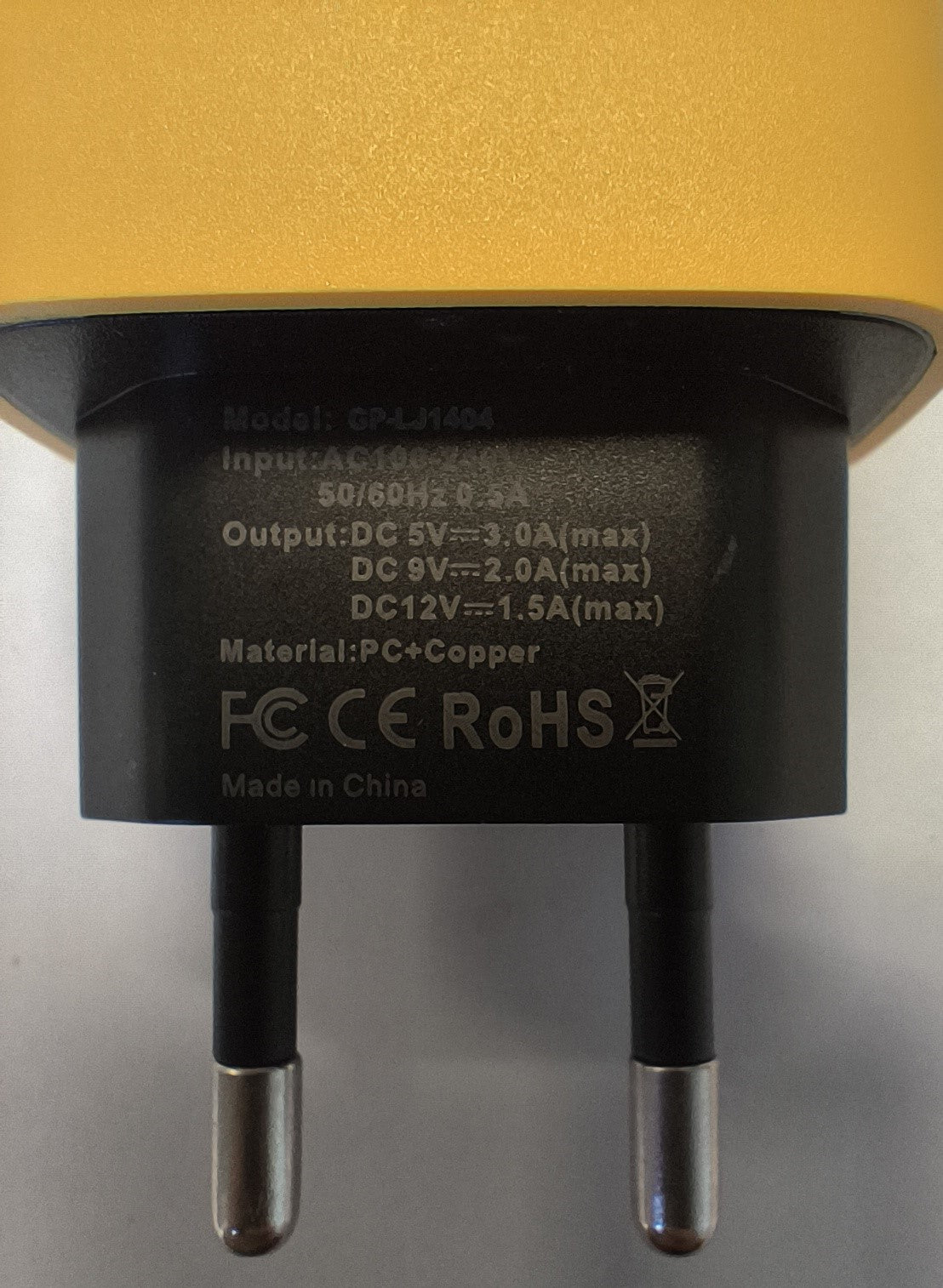 Gpengkj QC3.0 Quick Charge USB 3Amp Wall Phone Charger - Electromann SA