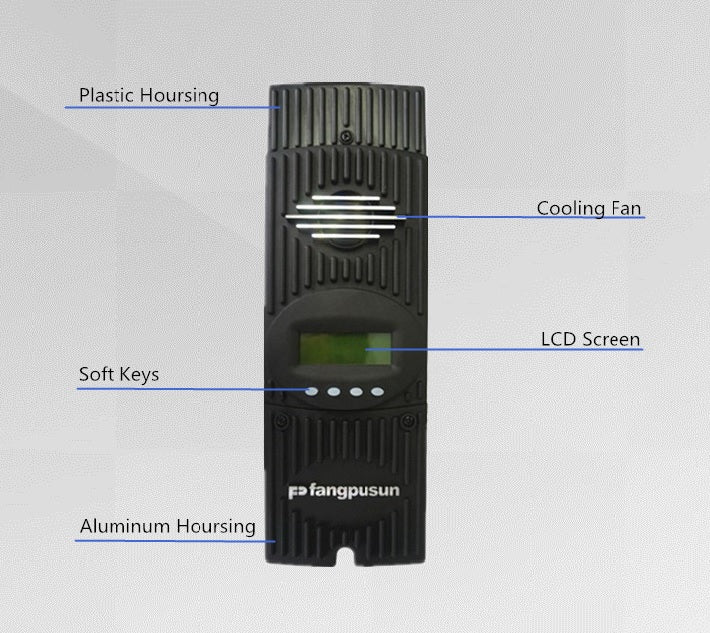 FANGPUSUN FLEXMAX MPPT 80A 12/24/36/48/60v Solar Charge Controller - Electromann SA
