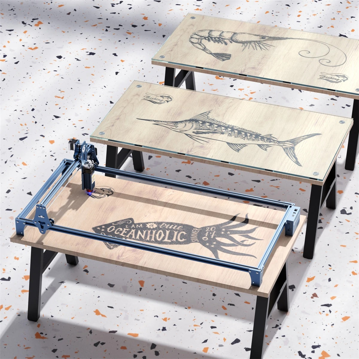 Enhance Your Laser Engraving Machine with SCULPFUN Engraving Area Expansion Kit - Electromann SA