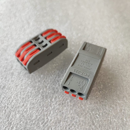 Redisson PCT-223 3Pin Compact Splicing Connector - Secure and Efficient Wire Splicing - Electromann SA