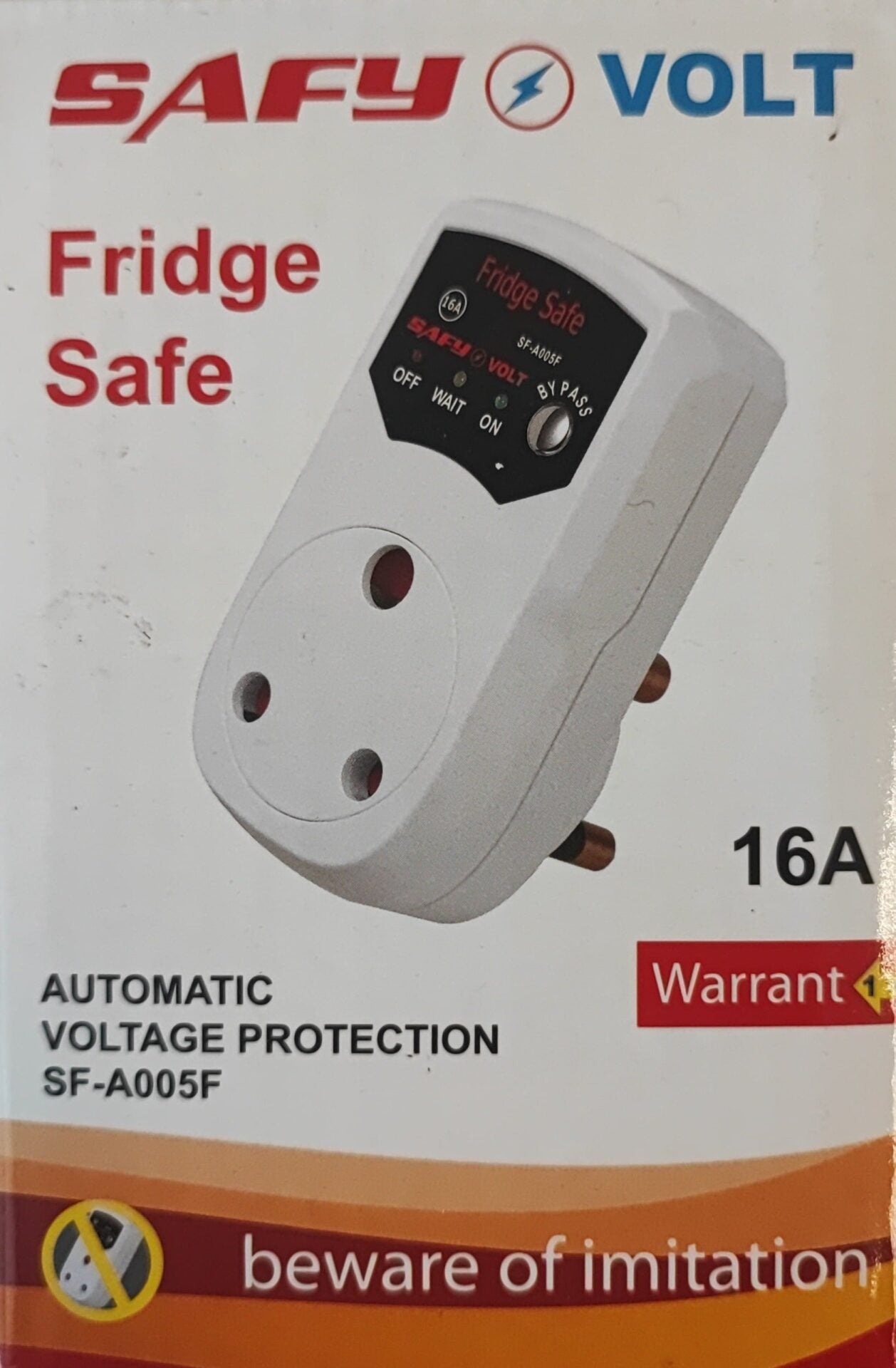 Protect Your Fridge with SAFY Fridge Safe Automatic Voltage Surge Protector - Electromann SA