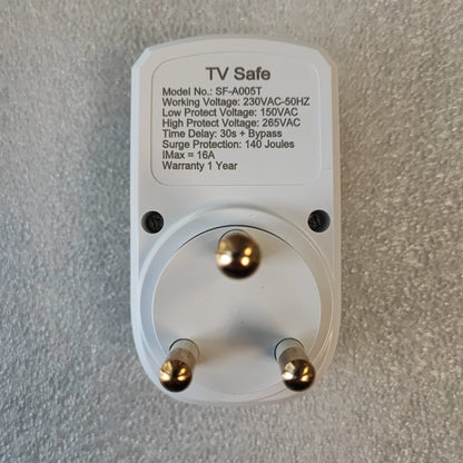 Protect Your TV with SAFY TV Safe Automatic Voltage Protector - Electromann SA
