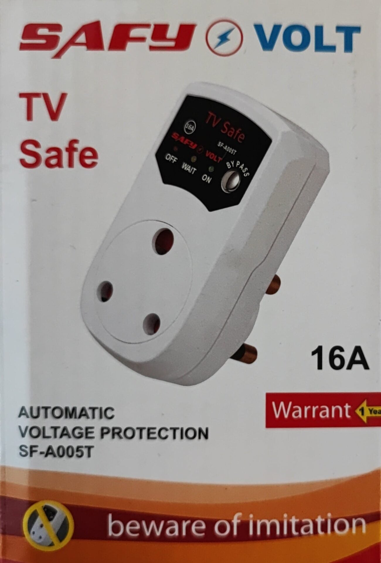 Protect Your TV with SAFY TV Safe Automatic Voltage Protector - Electromann SA