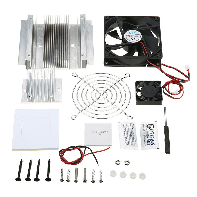 DC12V Metal Peltier Semiconductor Cooler Kit - Electromann SA