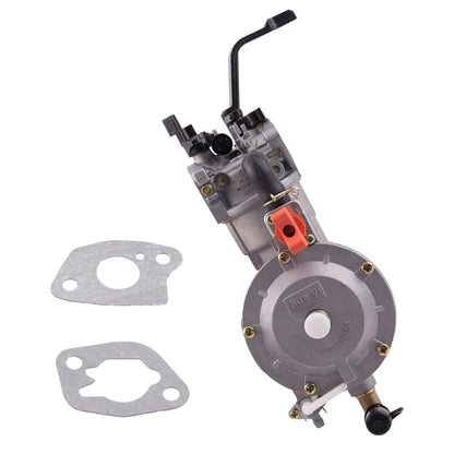 LP Gas Carburetor Dual Fuel Conversion Kit for 5/6KW Generators (Automatic Choke) - Convert to Propane or Natural Gas - Electromann SA