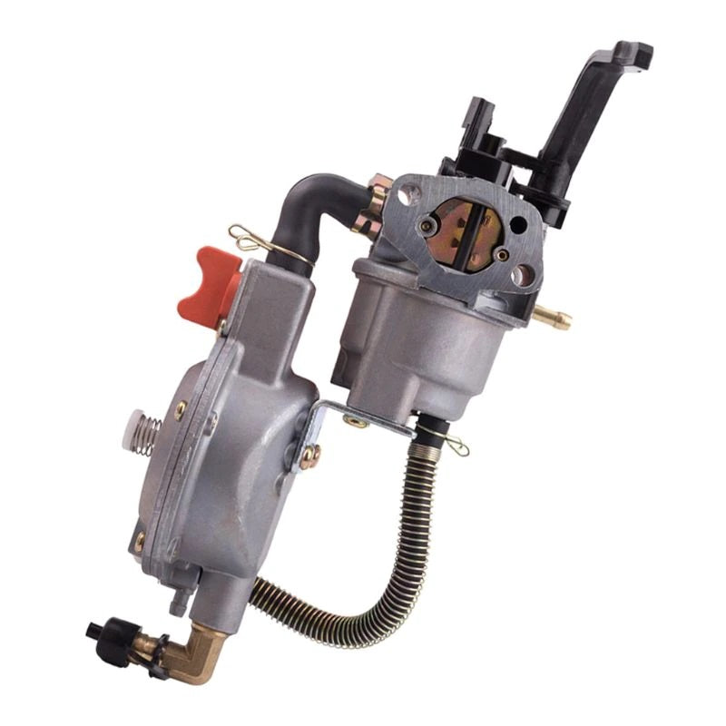 LP Gas Carburetor Dual Fuel Conversion Kit for 5/6KW Generators (Automatic Choke) - Convert to Propane or Natural Gas - Electromann SA