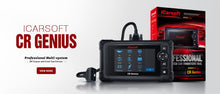 iCarsoft CR Genius Professional Multi-Brand Vehicle Diagnostic Tool - Advanced Diagnostic and Troubleshooting for Multiple Vehicle Brands - Electromann SA
