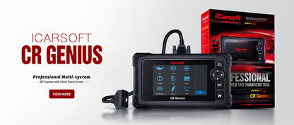 iCarsoft CR Genius Professional Multi-Brand Vehicle Diagnostic Tool - Advanced Diagnostic and Troubleshooting for Multiple Vehicle Brands - Electromann SA
