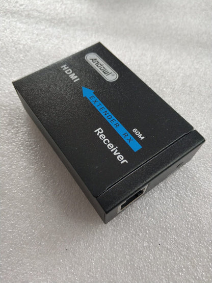 Andowl Q-HD6 60m HDMI Over CAT5e/CAT6 Extender - Extend HDMI Signals up to 60m - Electromann SA