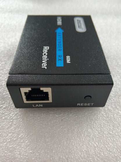 Andowl Q-HD6 60m HDMI Over CAT5e/CAT6 Extender - Extend HDMI Signals up to 60m - Electromann SA