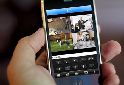 8 Channel Full HD AHD Remote View CCTV Kit - High-Quality Video Monitoring - Electromann SA