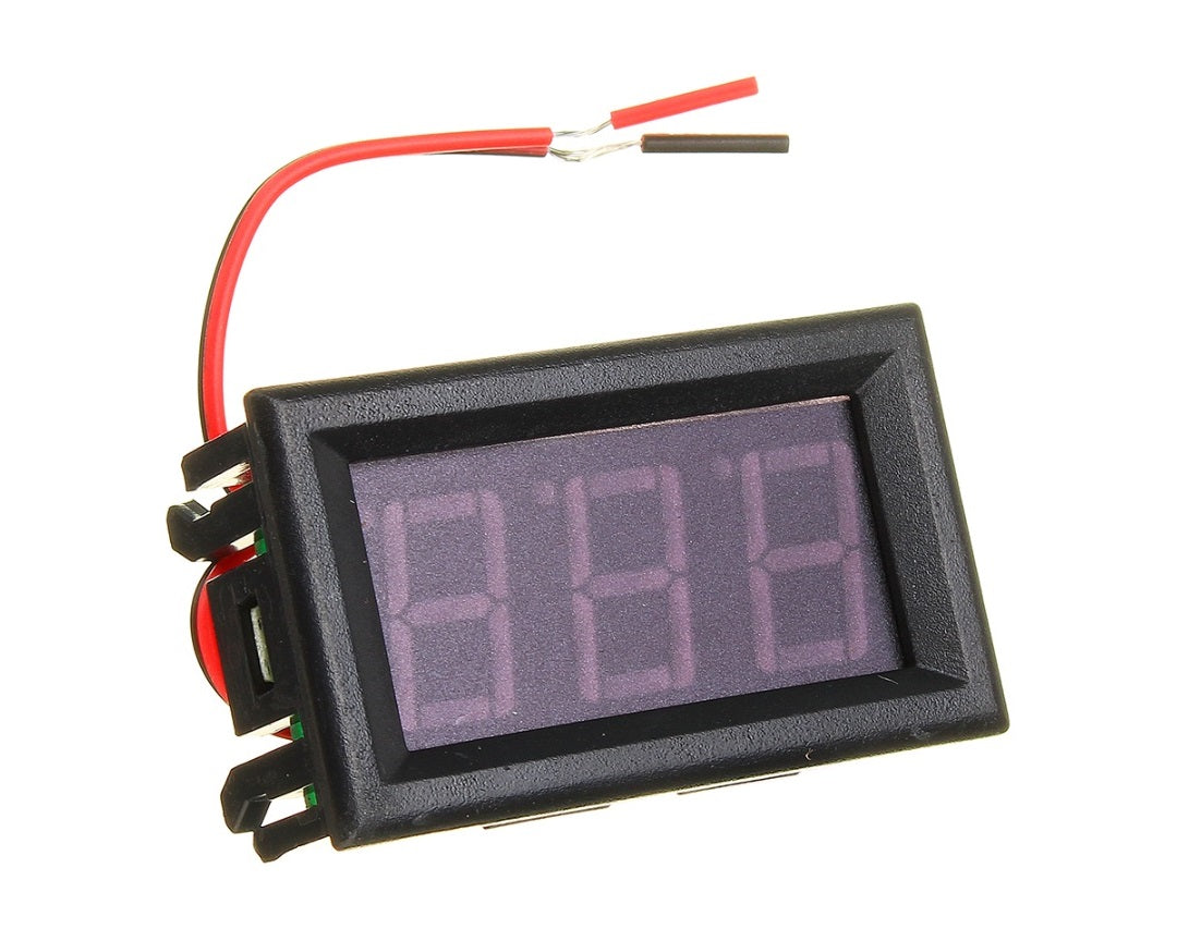 0.56 Inch Mini Digital Voltmeter DC 4.5V To 30V - Electromann SA