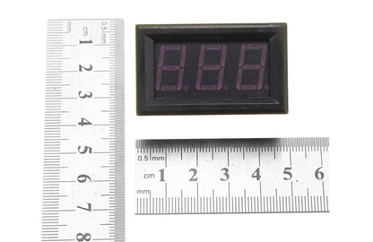 0.56 Inch Mini Digital Voltmeter DC 4.5V To 30V - Electromann SA