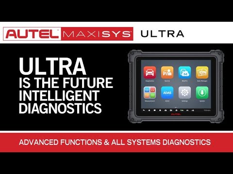 Autel MaxiSYS Ultra | OEM-level Diagnostic Scanner‎ with J2534, Oscilloscope, Waveform Generator - Electromann SA