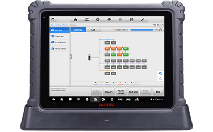 Autel MaxiSYS Ultra | OEM-level Diagnostic Scanner‎ with J2534, Oscilloscope, Waveform Generator - Electromann SA