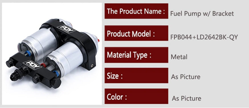 Enhance Fuel Delivery with the Double 044 Fuel Pump Kit | High-Performance Fuel System Kit - Electromann SA