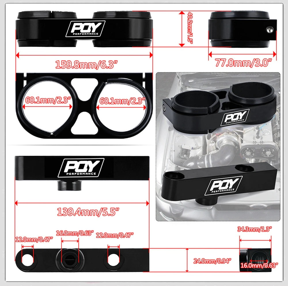 Enhance Fuel Delivery with the Double 044 Fuel Pump Kit | High-Performance Fuel System Kit - Electromann SA