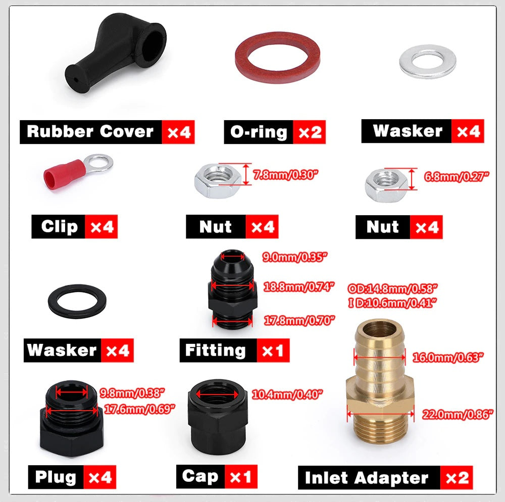 Enhance Fuel Delivery with the Double 044 Fuel Pump Kit | High-Performance Fuel System Kit - Electromann SA