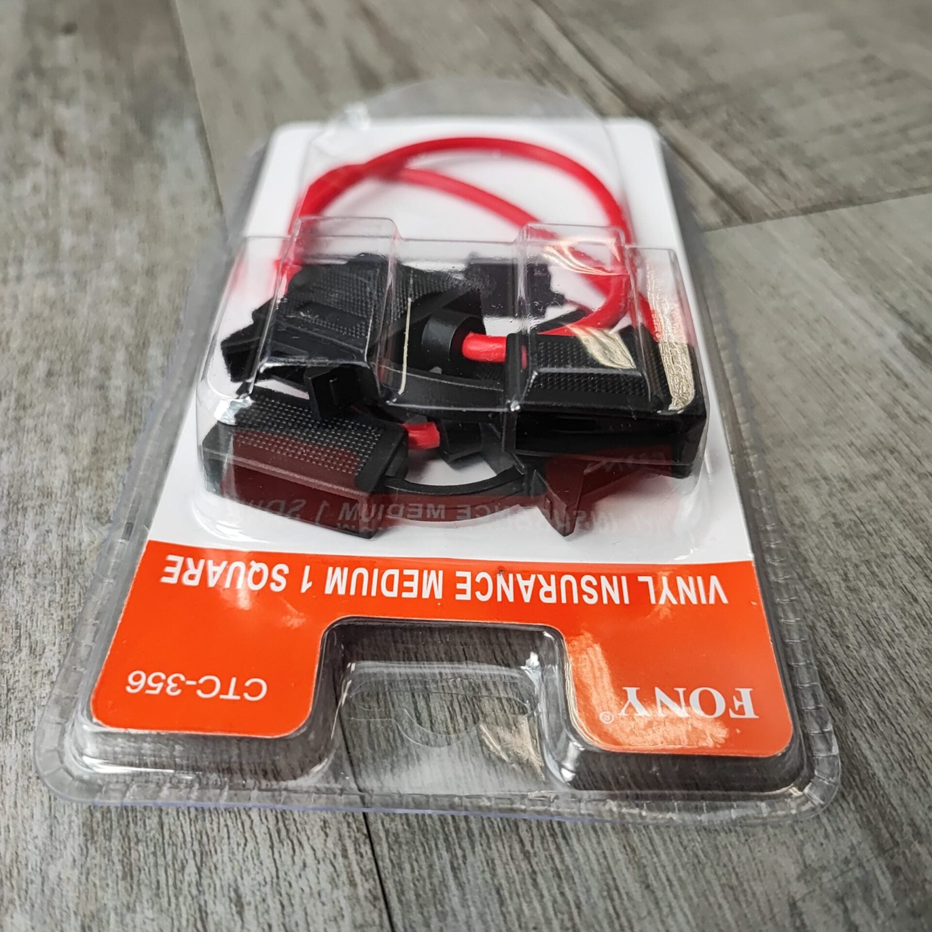 Fony CTC-356 Vinyl Black Blade Fuse Holder Set - Electromann SA