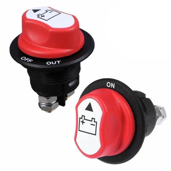 100Amp Car Battery Rotary Switch Disconnect - Electromann SA