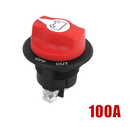 100Amp Car Battery Rotary Switch Disconnect - Electromann SA