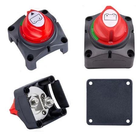 300A 12/24v 2 Position Battery Disconnect Switch - Electromann SA