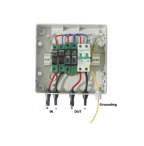 Waterproof Outdoor Surface Mounted Solar PV Combiner Box - Durable and Reliable Solution for Solar PV Installations - Electromann SA