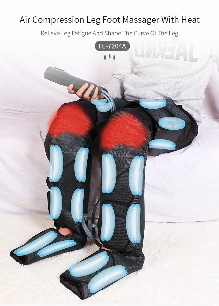 Air Pressure Leg Massager - Promote Blood Circulation and Relieve Leg Fatigue - Electromann SA