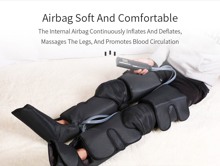 Air Pressure Leg Massager - Promote Blood Circulation and Relieve Leg Fatigue - Electromann SA