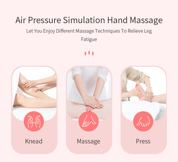 Air Pressure Leg Massager - Promote Blood Circulation and Relieve Leg Fatigue - Electromann SA