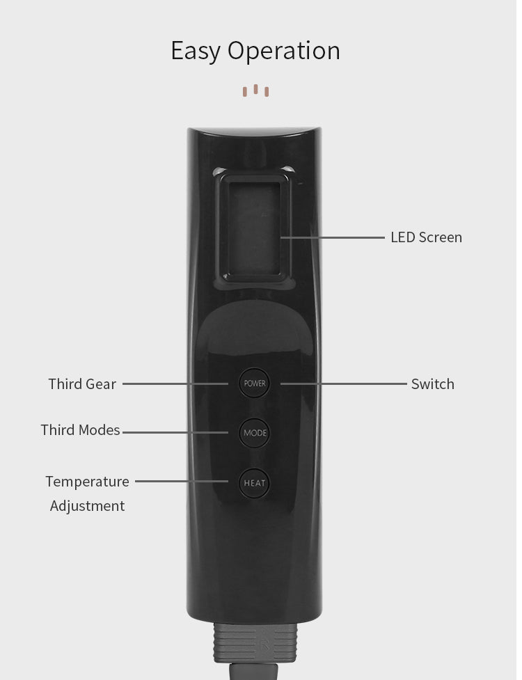 Air Pressure Leg Massager - Promote Blood Circulation and Relieve Leg Fatigue - Electromann SA