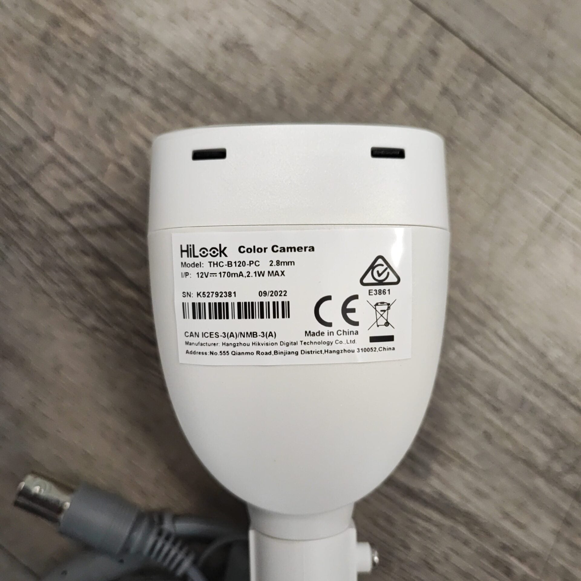 HiLook 2.8mm 1080P AHD Outdoor Weatherproof Camera - Electromann SA