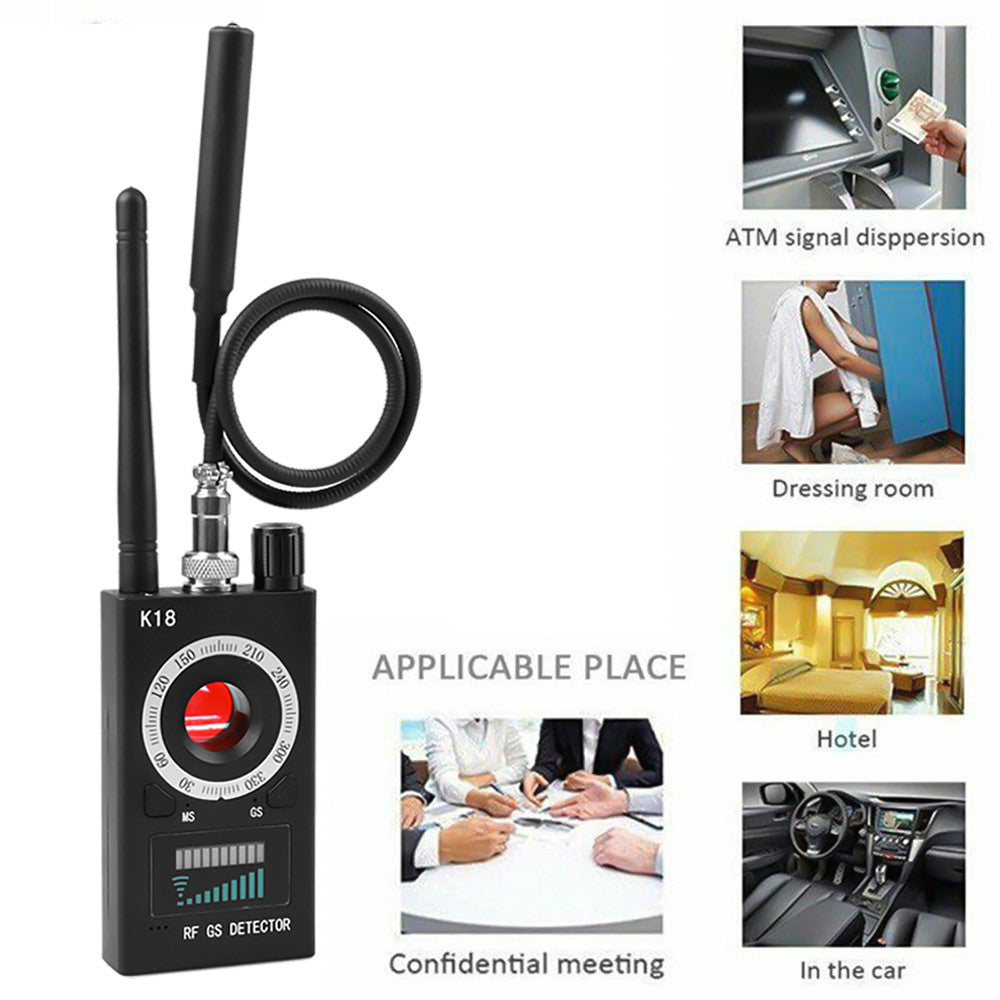 K18 Wireless RF Signal Detector 1MHz-6.5GHz - Electromann SA