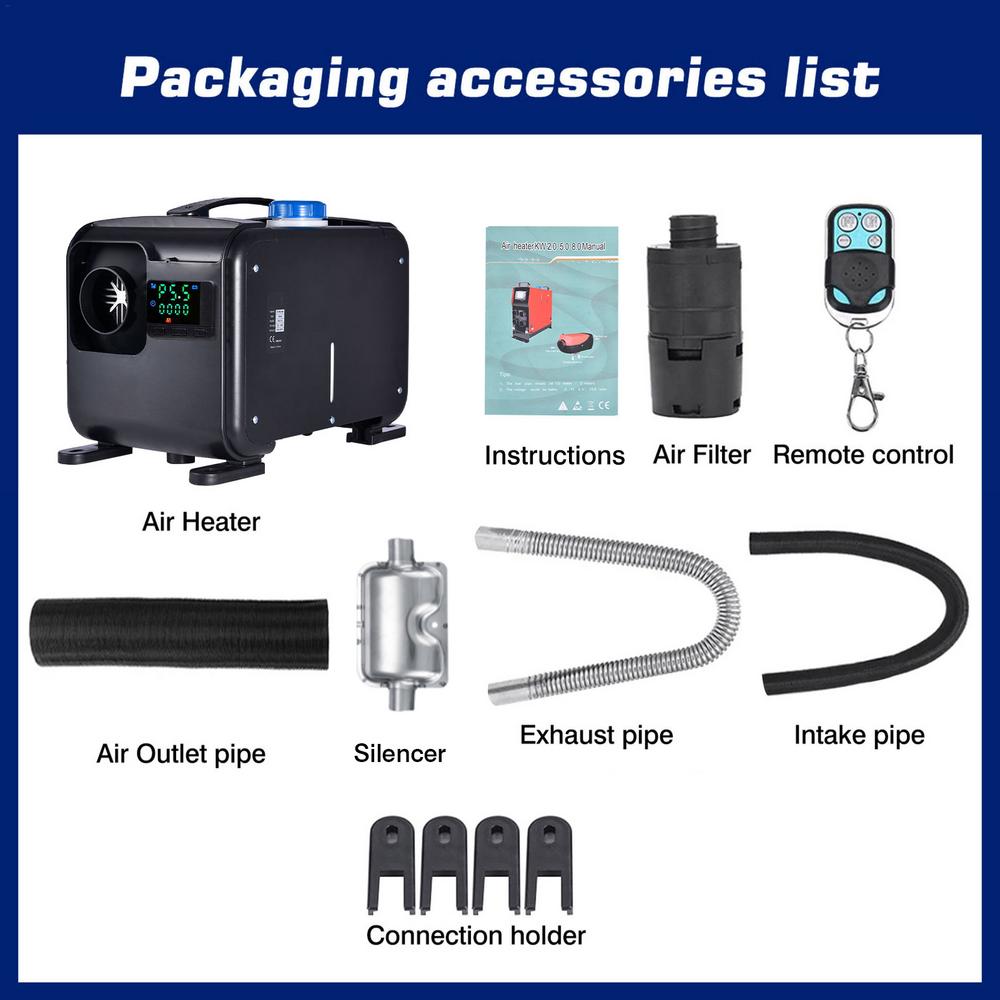 DEMO 8000W 12V Diesel Powered Portable Home/Workshop/Car/Bus/Truck Heater System - Electromann SA