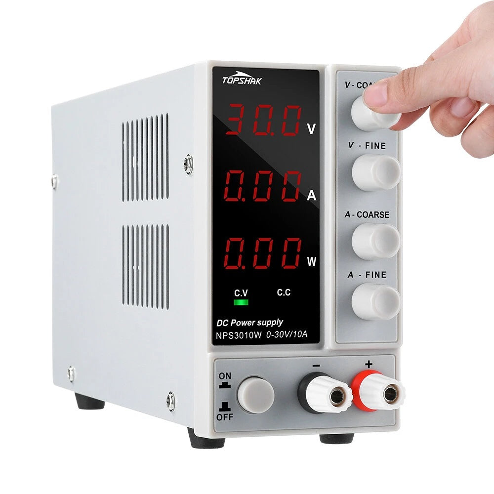 WANPTEK NPS605W 0-60V 0-5A 300W Adjustable Digital DC Power Supply - Electromann SA