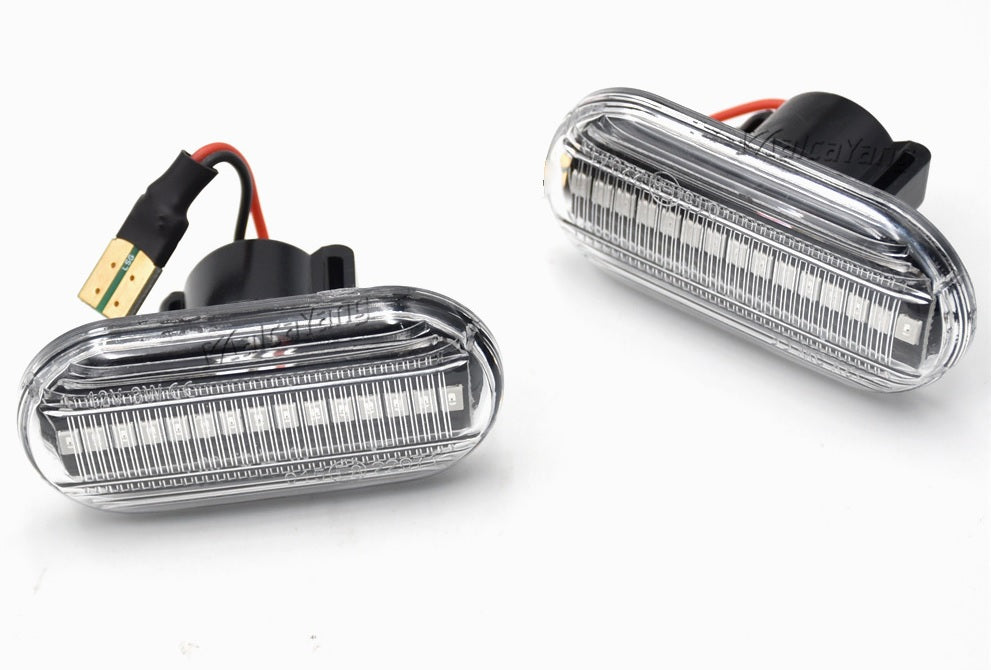 Smart Sequential Flashing LED Turn Signal Side Marker Light for Renault - Electromann SA