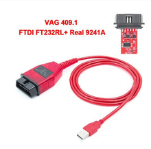 VAG 409.1 KKL with FTDI FT232RL + REAL 9241A Diagnostic Tool - Electromann SA