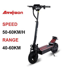 Q30 48V 2500W "High Performance" 50km/h Cross Country Electric Scooter - Electromann SA