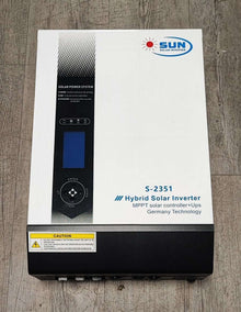 SUN 6KW 48v Pure Sine Wave Hybrid Solar Inverter - Efficient and Reliable Solar Power Solution - Electromann SA